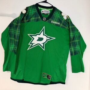 Reebok Green Dallas Stars NHL Jersey with Dark Green Trim